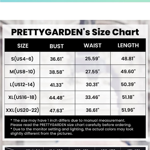 PRETTYGARDEN Women's Halter Floral Long Maxi Dress Ruffle Sundress with Belt - Picture 5 of 7